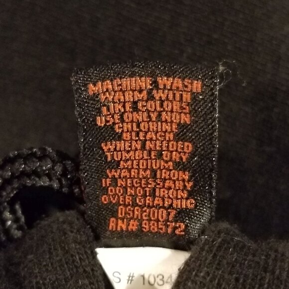 Vtg DODGE MOTORSPORTS Embroidered Logo Hoodie Hooded Sweatshirt Size Small ~4455 - Picture 6 of 6